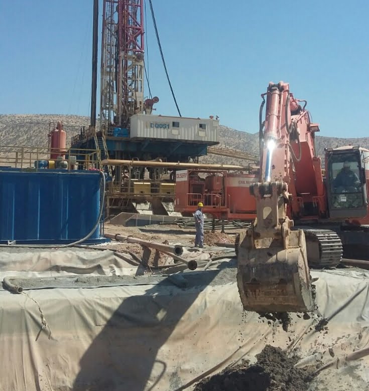 Construction at Chia Surkh